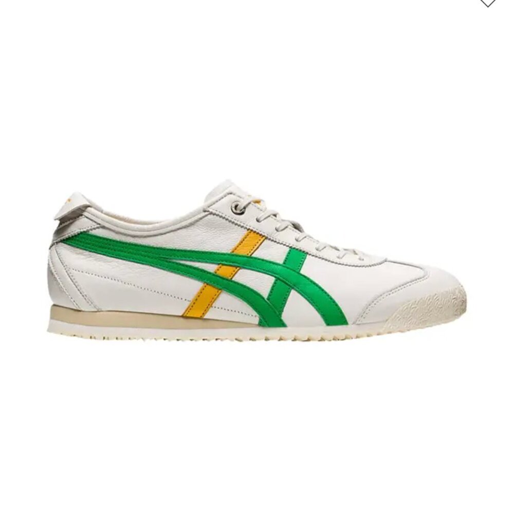Onitsuka Tigers Mexico 66 in Cilantro/Cream, size US 6 Men's/8 Women's